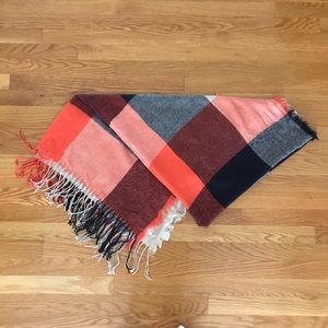 Madewell Checkered Blanket Scarf